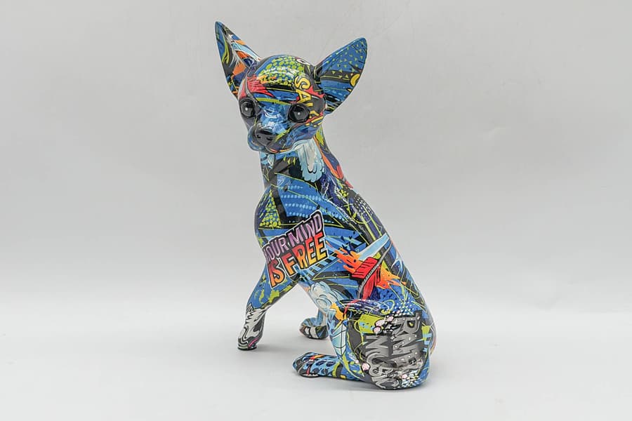 Pop Art Figur \Chihuahua\